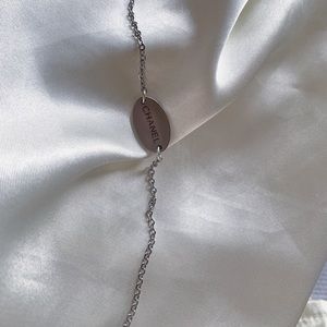 Silver Chanel bracelet